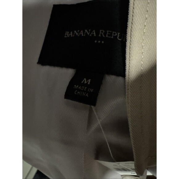 Banana Republic Soft Trench Coat SZ M oxford tan NWT - Picture 8 of 13